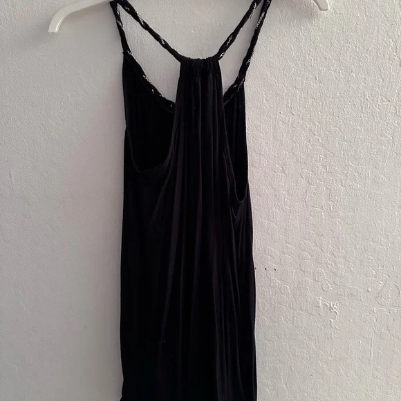 Candie's Elegant Black Chemise - Picture 2 of 4